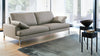 Graues Ledersofa von Frank Sitzmobel Fsm, elegantes Design, ideal für stilvolle Wohnzimmer.