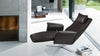 Schwarzer Ledersessel mit Relaxfunktion von Frank Sitzmobel Fsm, ideal für stilvolle Wohnzimmer.