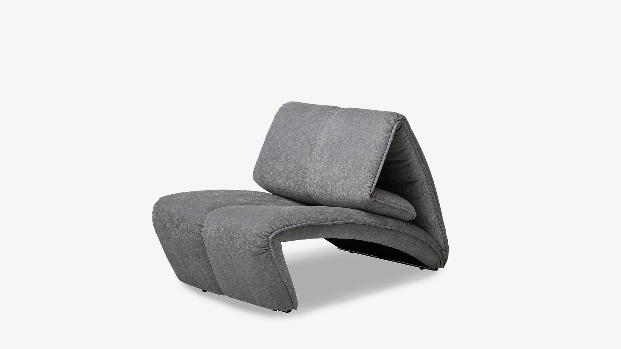 Grauer Stoffsessel von Frank Sitzmobel Fsm, ideal für stilvolle Wohnzimmergestaltung.